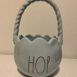 Rae Dunn Blue Easter Basket